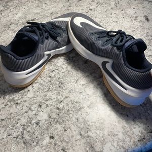 Nike navy basketball or volleyball shoes